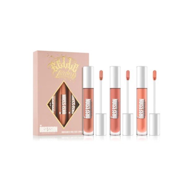Revolution Makeup Obsession Belle Jorden Lipgloss Revolution Makeup Obsession Belle Jorden Lipgloss Collection 3X5ml X 3 - Image 1