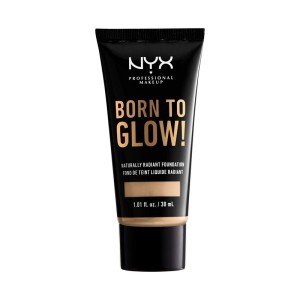 NYX Born To Glow Radiant Foundation 6 Vanilla X 3