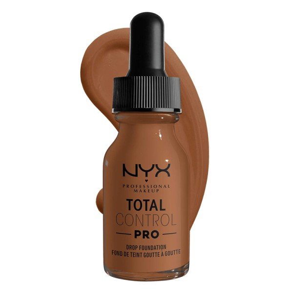 NYX Total Control Pro Drop Foundation Cappuccino X 3