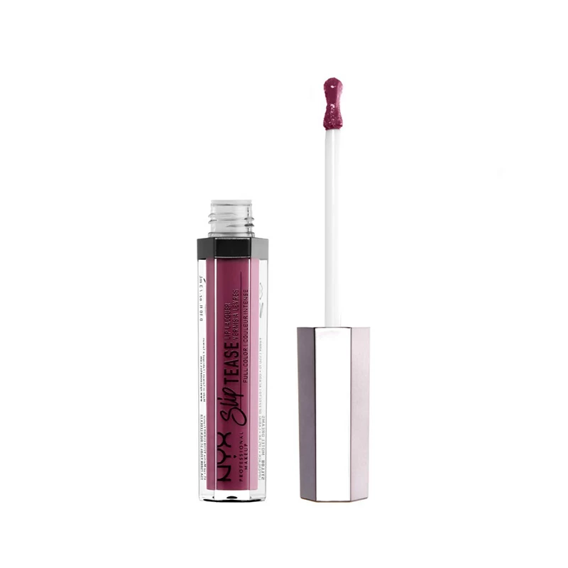 Nyx Slip Tease Lip Lacquer Strawberry Whip X 3 Nyx Slip Tease Lip Lacquer Strawberry Whip X 3