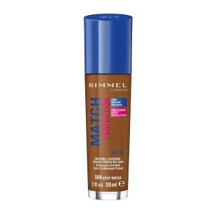 Rimmel Match Perfection Foundation 504 Deep Mocha X 3