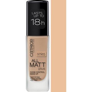 Catrice All Matt Plus Shine Control Foundation 025 Sand Beige X 3