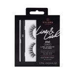 Eylure Line & Lash Kit 2-in-1 Lash Black Glue Eyeliner X 4
