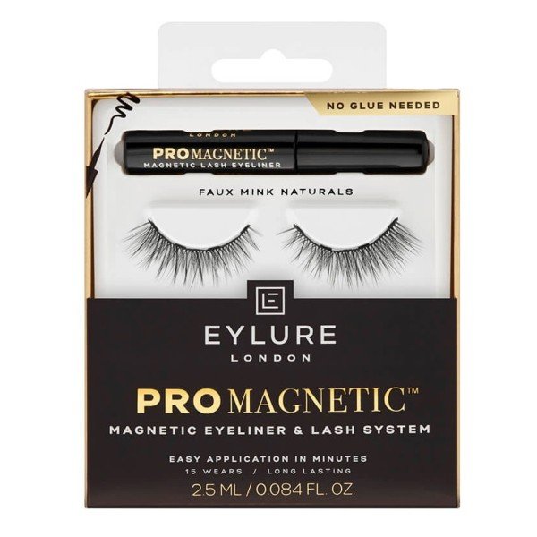 Eylure ProMagnetic Magnet False Eyelashes Faux Mink Naturals Eylure ProMagnetic  Magnet False Eyelashes Faux Mink Naturals X 4 - Image 1