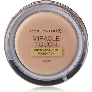 Max Factor Miracle Touch Foundation 047 Vanilla X 3