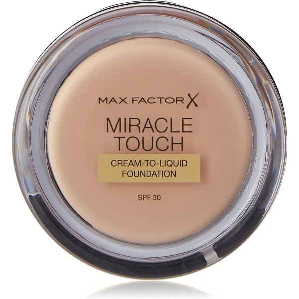 Max Factor Miracle Touch Foundation 047 Vanilla X 3 - Image 1