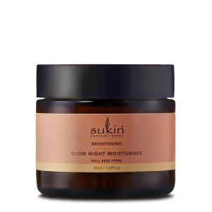 Sukin Brightening Glow Night Moisturiser 50 ml X 3