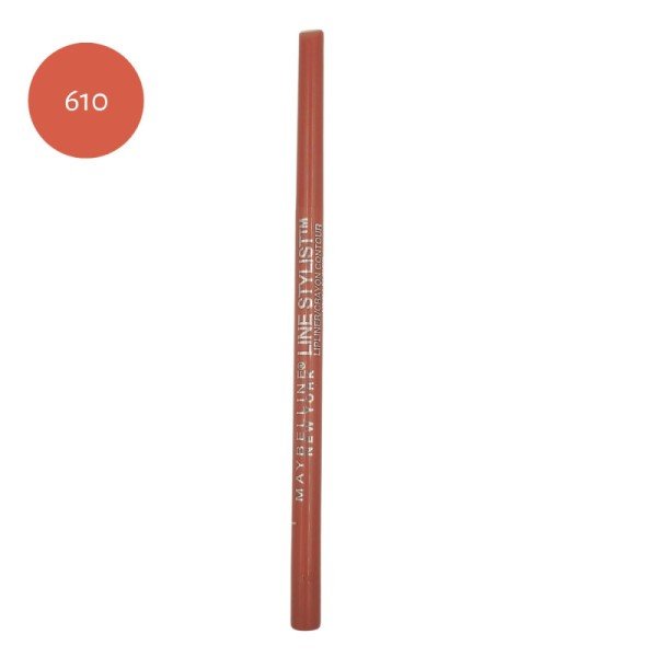 Maybelline Line Stylist Lip Liner 610 Nude Maybelline Line Stylist Lip Liner 610 Nude X 6 - Image 1