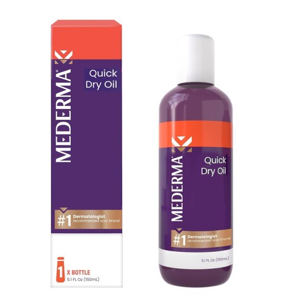 Mederma Quick Dry Oil For Scar and Stretch Mark Treatment X 4 Mederma Quick Dry Oil For Scar and Stretch Mark Treatment X 4