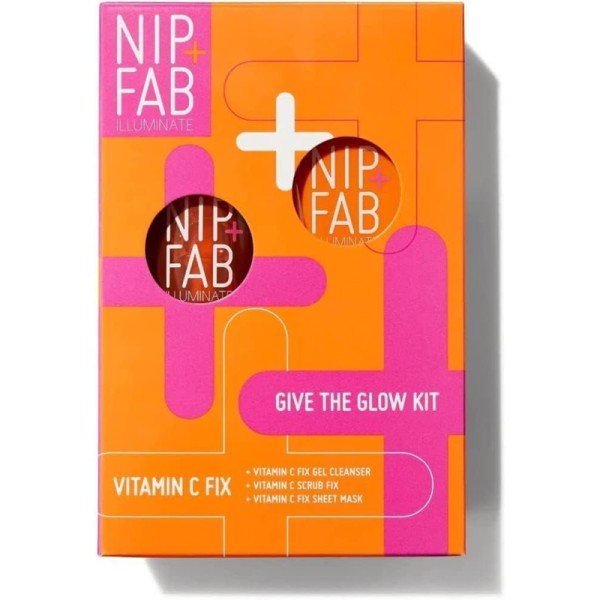 Nip + Fab Illuminate Vitamin C Fix 3 Piece Give The Glow Kit Nip + Fab Illuminate Vitamin C Fix 3 Piece Give The Glow Kit