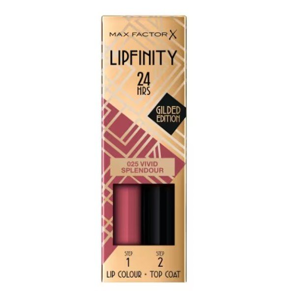Max Factor Lip Finity Lip Colour 025 Vivid Splendour X 3