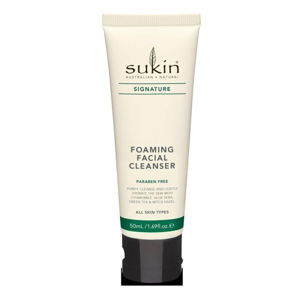 Sukin Signature Foaming Facial Cleanser 50ml X 3 - Image 1