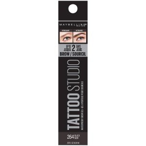 Maybelline Tattoo Brow Waterproof Gel 264 Black X 4