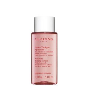 Clarins Soothing Toning Lotion with Chamomile & Saffron Flower Extracts 100ml X 3