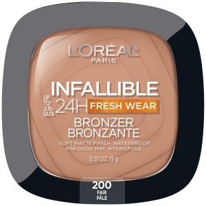 Loreal Infallible Up to 24H Fresh Wear Soft Matte Longwear Bronzer Fair X 4