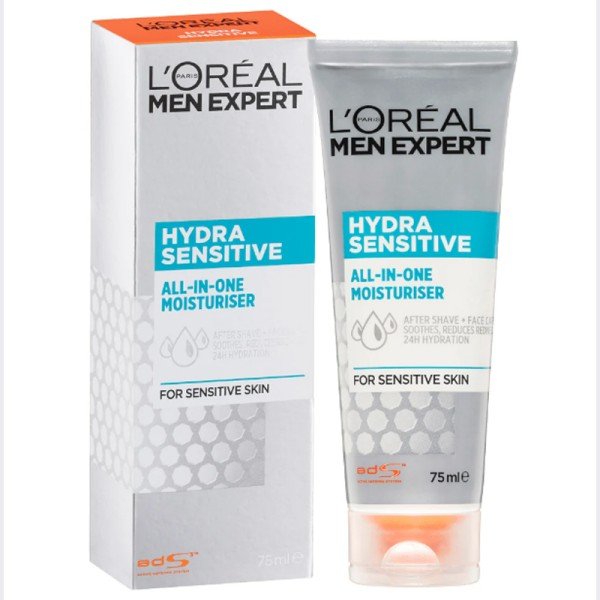 Loreal Men Expert Hydra-Sensitive All-in-One Moisturiser For Sensitive Skin 75ml X 6
