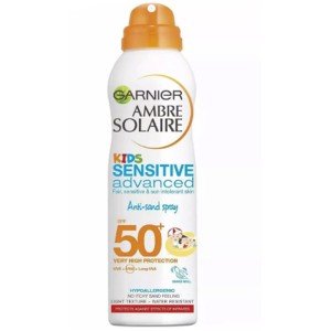 Garnier Ambre Solaire Kids Sensitive Advanced Anti-Sand Spray 50+ 200ml X 6