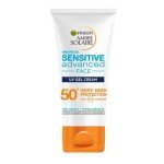 Garnier Sensitive Advanced Face UV Gel Cream SPF 50+ 50ml X 6