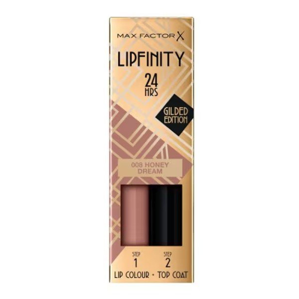 Max Factor Lip Finity Lip Colour 008 Honey Dream X 3 Max Factor Lip Finity Lip Colour 008 Honey Dream X 3