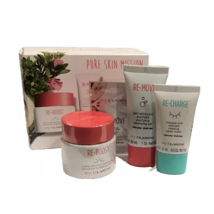 Clarins Pure Skin Mission Kit 3 Piece Set