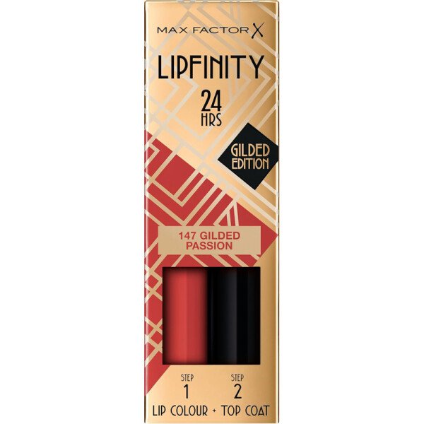 Max Factor Lip Finity Lip Colour 147 Gilded Passion X 3 Max Factor Lip Finity Lip Colour 147 Gilded Passion X 3