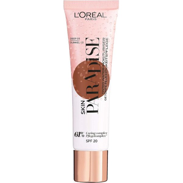 Loreal Skin Paradise Tinted Moisturiser 03 Deep X 3