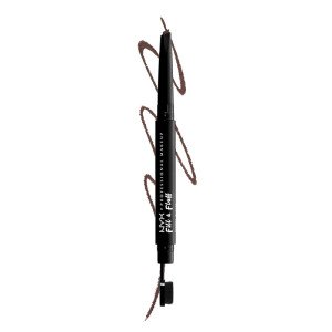 NYX Fill & Fluff Eyebrow Pencil 04 Chocolate X 3