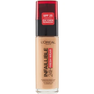 Loreal Infallible 24H Foundation 245 Golden Honey X 3