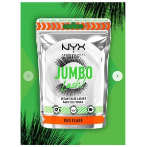 NYX Jumbo Lash! Vegan False Lashes Ego Flare X 3