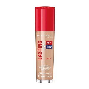 Rimmel Lasting Finish 25H Foundation 201 Classic Beige X 3