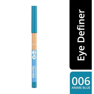 Rimmel London Kind & Free Clean Eye Definer 006 Anime Blue X 6