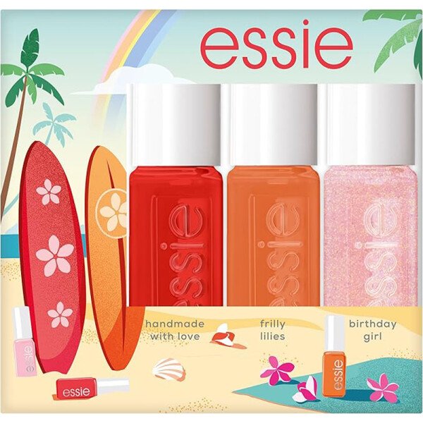 Essie Surf Mini Trio Kit Nail Polish Set 7878 Essie Surf Mini Trio Kit Nail Polish Set 7878