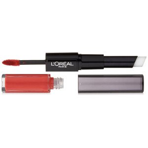 Loreal Infallible 24HR 2 Step Lipstick 213 Continual Crimson X 3