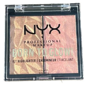 NYX Born To Glow Icy Highlighter Duo Bour The Bronze & Gem Storm X 6