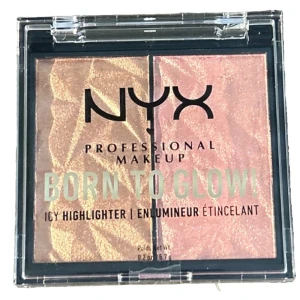NYX Born To Glow Icy Highlighter Duo Bour The Bronze & Gem Storm X 6