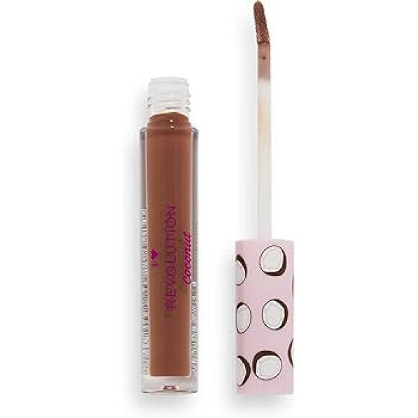 I Heart Revolution Tasty Coconut Lip Gloss Brown Coconut Cookie X 6 - Image 1