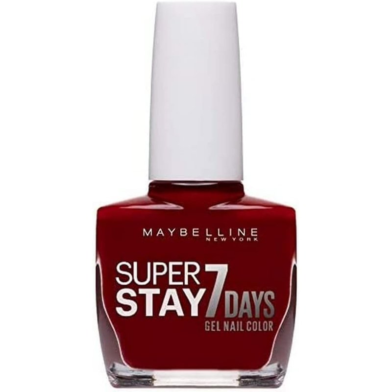 Maybelline Superstay 7 Days Nail Polish 06 Deep Red X 6 Maybelline Superstay 7 Days Nail Polish 06 Deep Red X 6