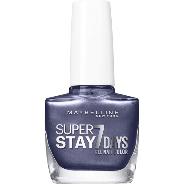 Maybelline Superstay 7 Days Nail Polish 909 Urban Steel X 6