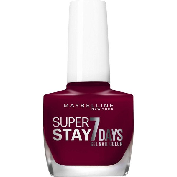 Maybelline Superstay 7 Days Nail Polish 924 Magenta Muse X 6