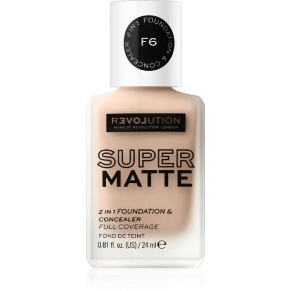 Relove by Revolution Supermatte Foundation F6 Relove by Revolution Supermatte Foundation F6 X 6 - Image 1