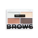 Revolution Relove Colour Cult Brow Palette Medium X 6