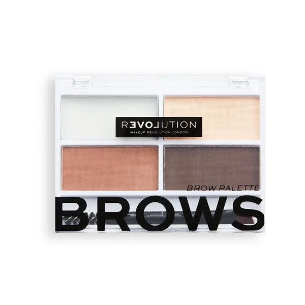 Revolution Relove Colour Cult Brow Palette Medium X 6 - Image 1