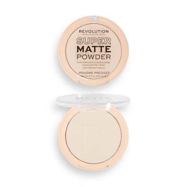 Revolution Relove Super Matte Pressed Powder Translucent Revolution Relove Super Matte Pressed Powder Translucent X 6 - Image 1