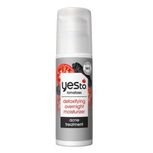 YES TO Tomatoes Charcoal Detoxifying Overnight Moisturizer 50ml X 6