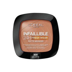 Loreal Infaillible 24h Fresh Wear Matte Bronzer 300 Light Medium X 3