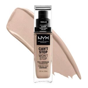 NYX Can't Stop Won't Stop 24 Hour Foundation Porcelain X 4
