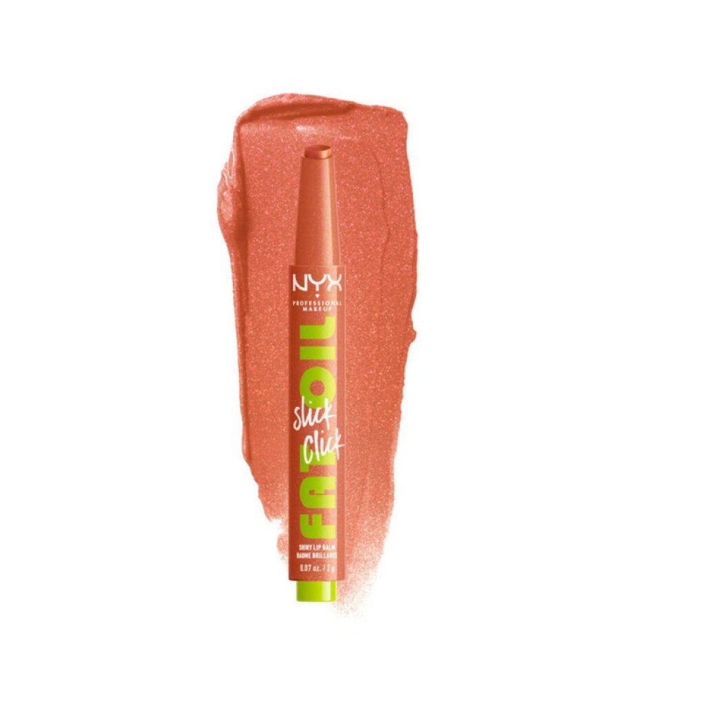 NYX Fat Oil Lip Slick Click Shiny Lip Balm 06 Hits Different X 6