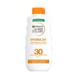 Garnier Ambre Solaire Hydra 24H Sunscreen Milk SPF30 200ml (4387) X 6