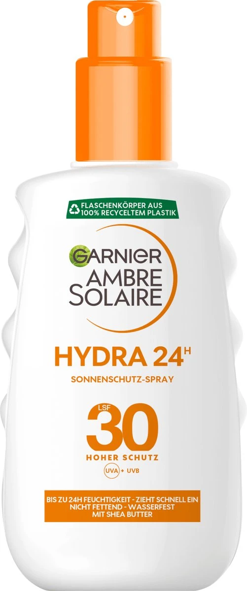 Garnier Ambre Solaire Hydration Protection Spray SPF30 Garnier Ambre Solaire Hydra24 Protection Spray SPF30 200ml X 6 - Image 1