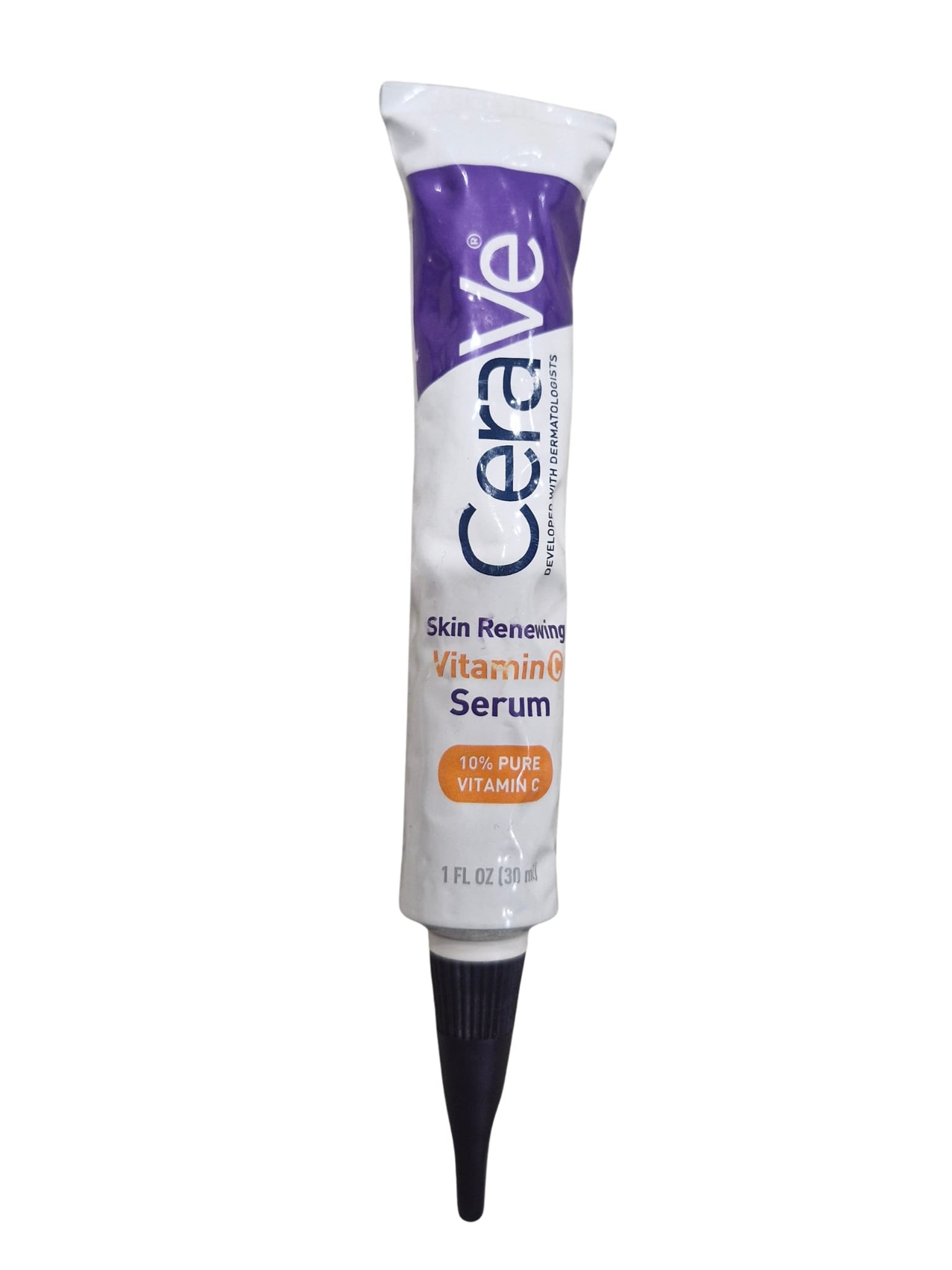 CeraVe Skin Renewing Pure Vitamin C Serum CeraVe Skin Renewing 10% Pure Vitamin C Serum 30ml (Dented Tube) X 6 - Image 1